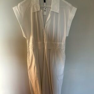 Banana Republic Classic White Dress